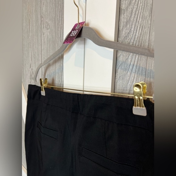 199. NWT Zac & Rachel Women's Pull-on Black Dress Pants Straight Leg 2x - Picture 7 of 7